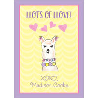 Llama Gift Enclosure