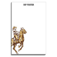 Retro Cowboy Notepads