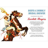 Rodeo Cowgirl Invitations