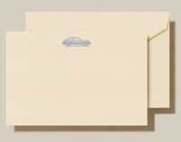 Porsche 911 Boxed Flat Note Cards - Hand Engraved