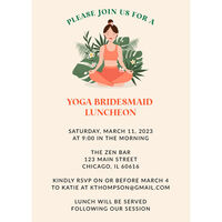 Yoga Meditation Invitations