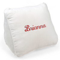 Name or Monogram Wedge Pillow