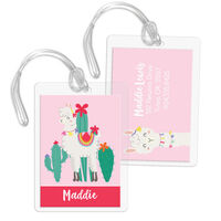 Llama Luggage Tags