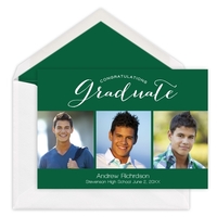 Congratulations Graduate Photo Graduation Announcements