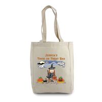 Trick or Treat Canvas Tote