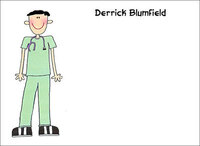 Medical Professional Customized Note Cards