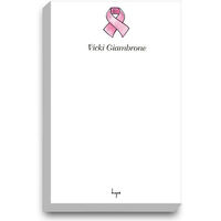 Breast Cancer Pink Ribbon Notepads