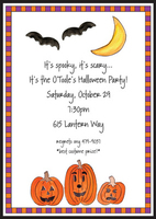 Haunted Halloween Invitations