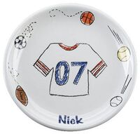 Pottery All Sport 8-inch Kids Plate