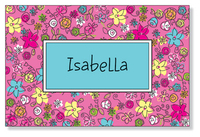 Calico Floral Laminated Placemat