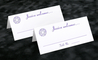 Design Your Own Classic Personalized Placecards