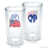 US Flag Personalized Tervis Tumblers