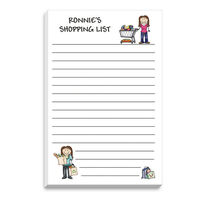 Shopping Full Color Notepad