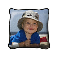 Custom Woven Pillow with Your Full-Color Photo