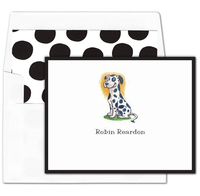 Dalmatian Foldover Note Cards