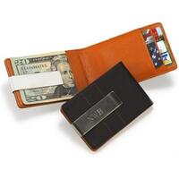 Metro Leather Money Clip and Wallet Holder