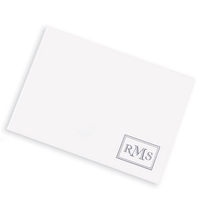 Professional Monogram Note Cards