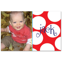 Red Dot Photo Laminated Placemat