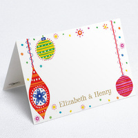 Bright Lights Printed Placecards
