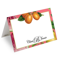 Royal Fruit Printed Placecards