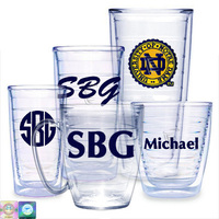 Notre Dame Personalized Tumbler with School Patch