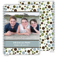 Fun Dots Photo Spiral Journal