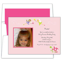 Fairy Photo Card Invitations