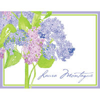 Hydrangeas Folded Note Cards