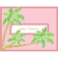 Palm Passion Foldover Note Cards