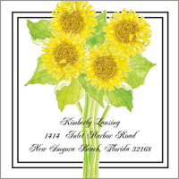 Sunflowers Calling Cards
