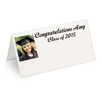 Graduation Photo Personalized Placecards