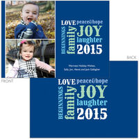 Beginnings Photo Holiday Cards