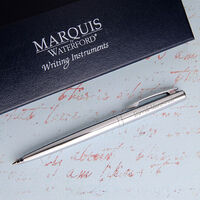 Personalized Waterford® Silver-Chrome Arcadia Ballpoint Pen