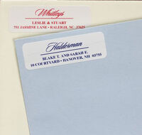 Royal Script Return Address Labels