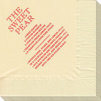 Sweet Pear Napkins
