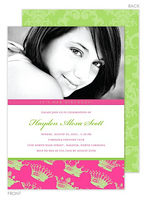 Crown Party Photo Invitations