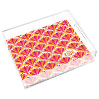 Kaleidoscope Small Lucite Tray by Jonathan Adler