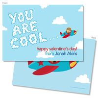 Cool Pilot Valentine Exchange Cards
