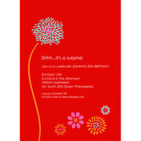 Wild Flowers Invitations