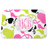 Pink and Lime Floral Glass Cutting Boards