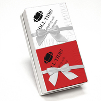 Red and White Napkin Team Spirit Gift Set