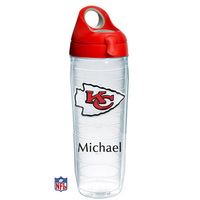 Kansas City Chiefs Personalized Water Bottle