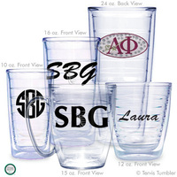 Alpha Phi Personalized Tumblers