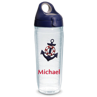 Blue Anchor Personalized Tervis Water Bottle