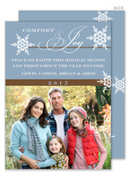 Comfort and Joy Photo Holiday Cards