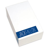 Brooke's Blossoms Blue Statement Chunky Notepads