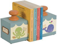 Personalized Wooden Baby Bookend