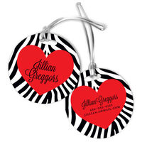 Wild Heart Luggage Tags