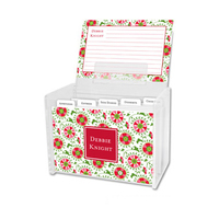 Holiday Suzani Recipe Box and Recipe Cards