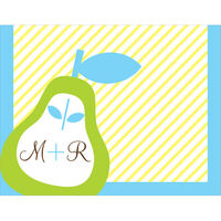 Perfect Pear Foldover Note Cards